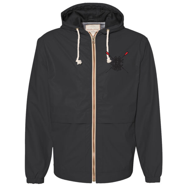 Weatherproof Vintage Hooded Rain Jacket - Printed Logos Thumbnail