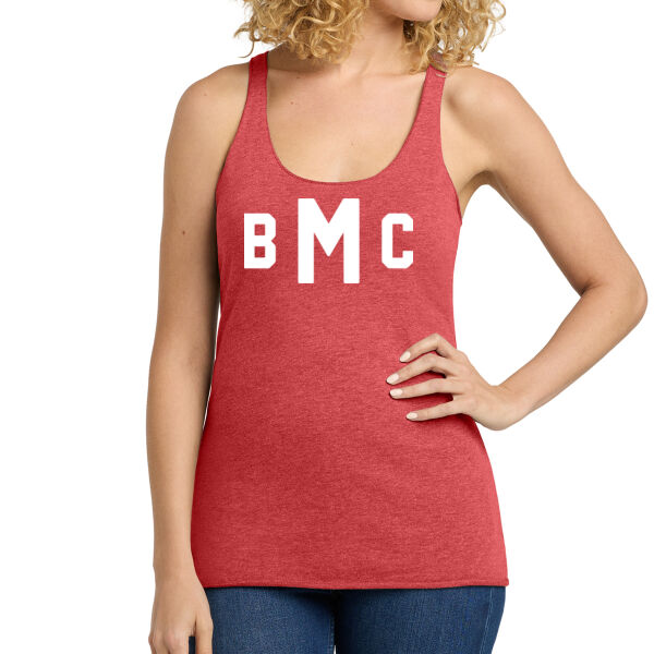 Next Level Apparel Womens Tri Blend Racerback Tank - Printed Logo Thumbnail