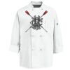 Eight Knot Button Chef Coat with Thermometer Pocket Thumbnail