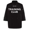 Ten Pearl Button Black Chef Coat Thumbnail