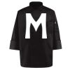 Black Knot Button Chef Coat Thumbnail