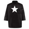 Black Knot Button Chef Coat Thumbnail